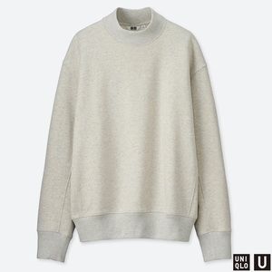 Uniqlo U Oversized Mock Neck Sweatshirt